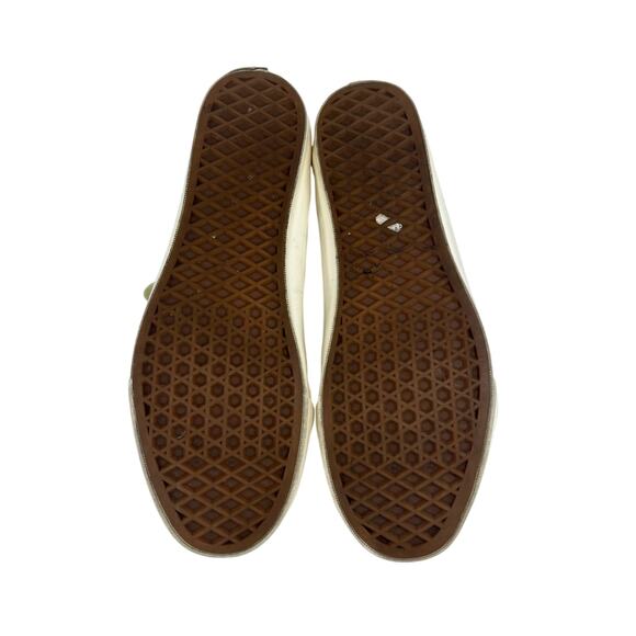 Vans Vault OG Sk8-Hi LX Green Sulphur Canvas Suede Sneaker - Picture 10 of 10